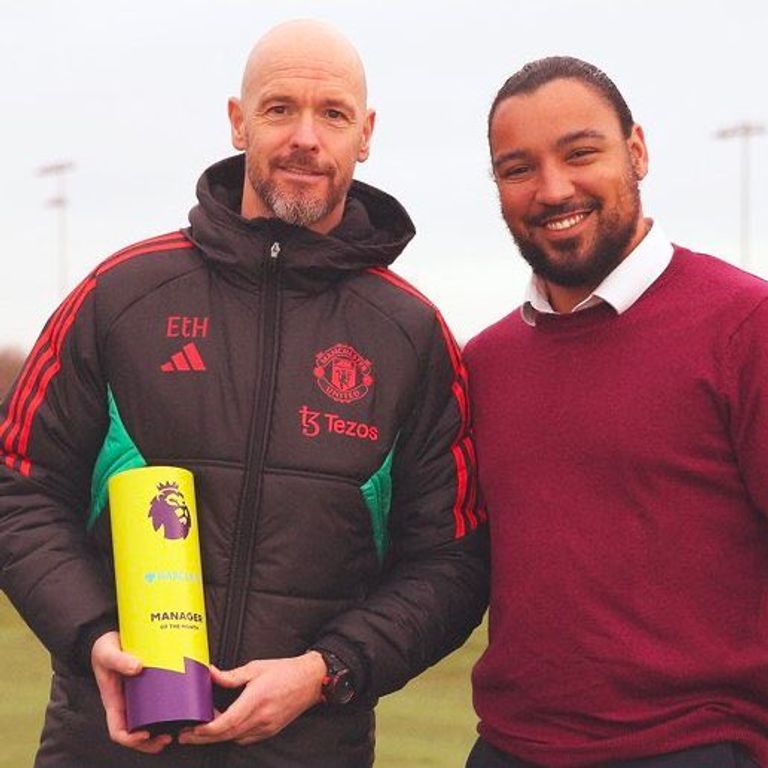 إريك تين هاغ مدرب مانشستر يونايتد