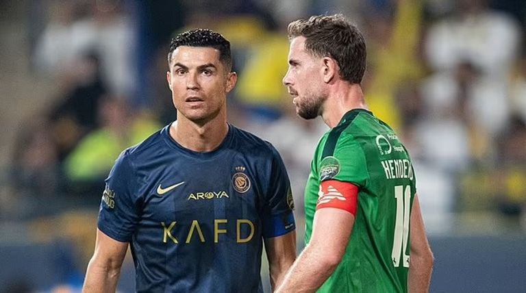 جوردان هندرسون وكريستيانو رونالدو كأس العالم 2034 في المملكة