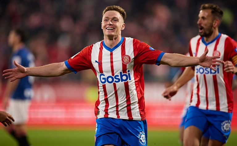 فيكتور تشيهانكوف مباراة برشلونة وجيرونا - صورة أرشيفية