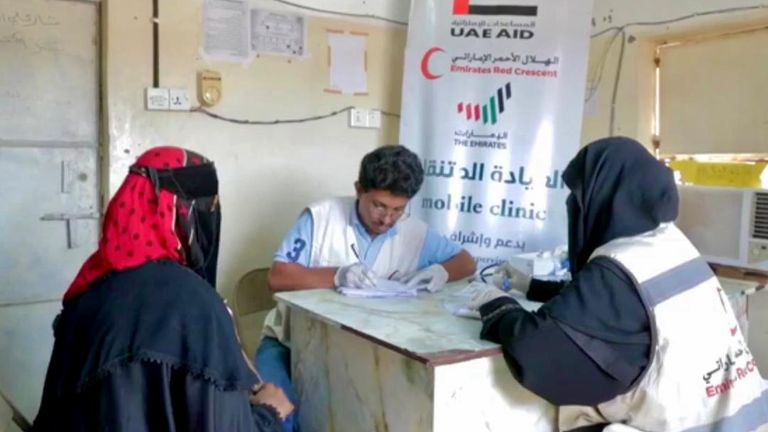 جهود الإمارات في حضرموت