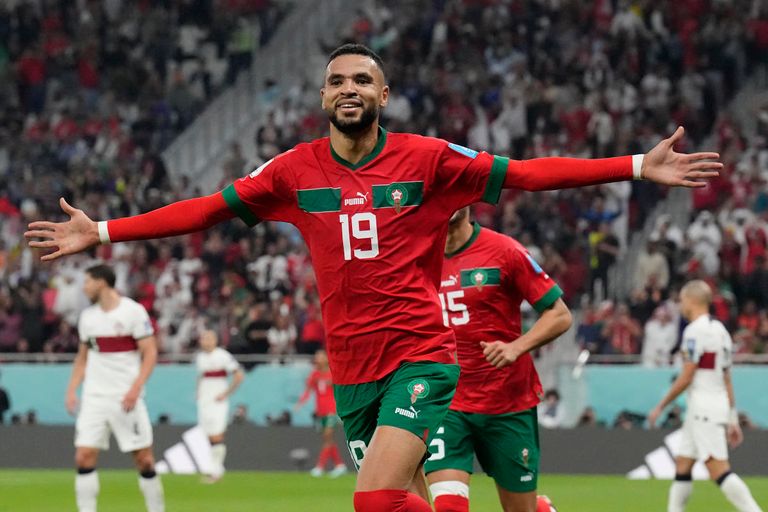 مباراة المغرب والبرتغال في كأس العالم 2022