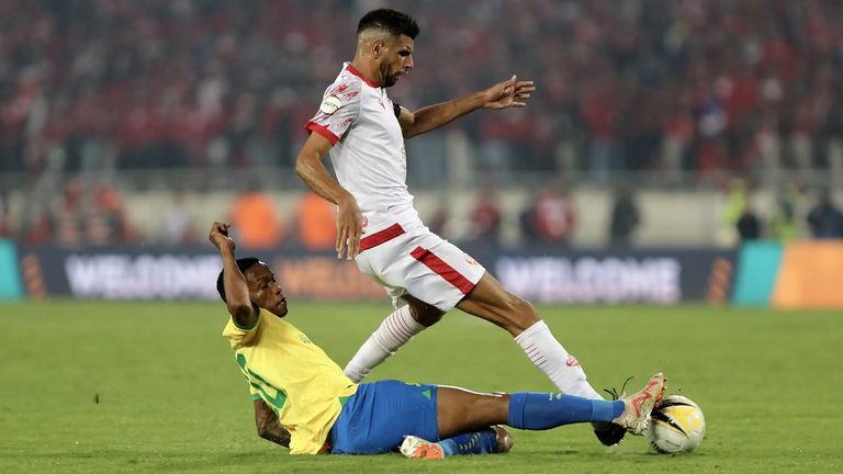 الوداد ضد صن داونز مواجهة سابقة بين الترجي والوداد