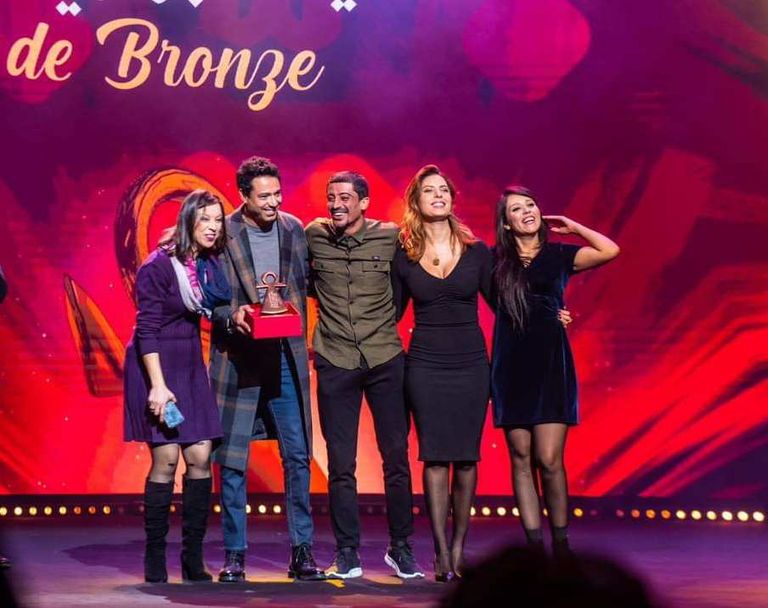 تتويج مسرحية صمت بالتانيت الذهبي