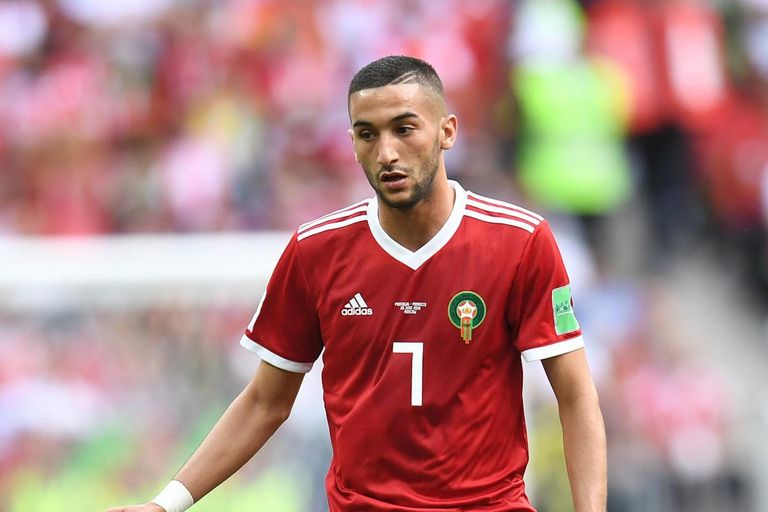 حكيم زياش حكيم زياش نجم منتخب المغرب