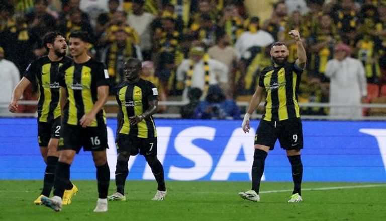 فرحة فريق الاتحاد 