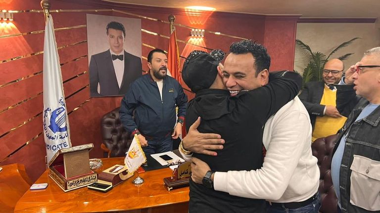 الليثي والبحراوي في نقابة الموسيقيين