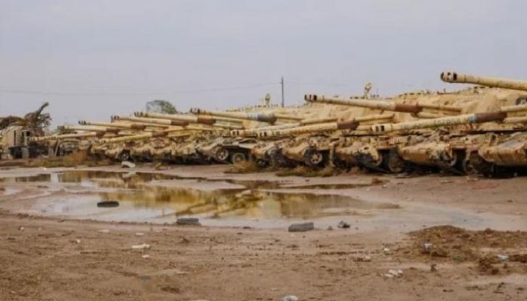«مقبرة» دبابات صدام حسين