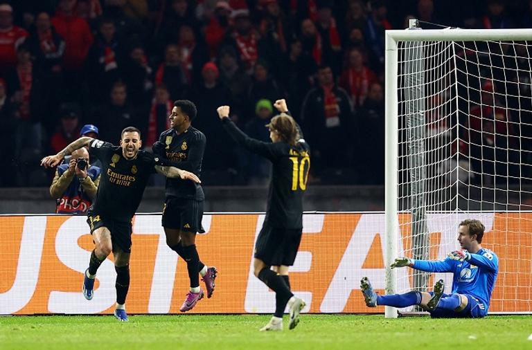 نتيجة مباراة ريال يونيون برلين وريال مدريد في دوري أبطال أوروبا مباراة مانشستر يونايتد وبايرن ميونخ