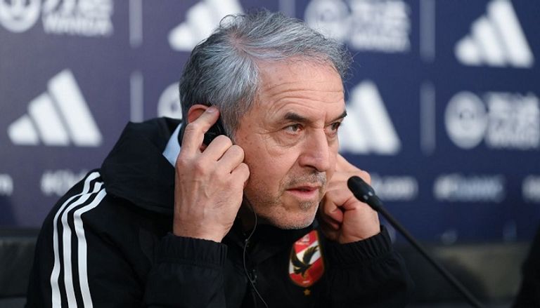 مارسيل كولر السويسري مارسيل كولر مدرب الأهلي المصري