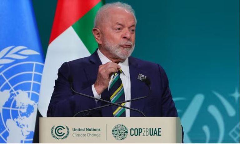 الرئيس الببرازيلي خلال مشاركته في COP28 COP38 أكد العمل على الحفاظ على رئة العالم المتمثلة في الغابات