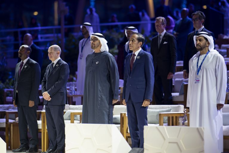 جانب من قمة العمل المناخي COP38 أكد العمل على الحفاظ على رئة العالم المتمثلة في الغابات