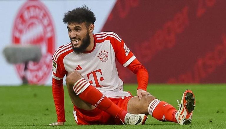 المغربي نصير مزراوي لاعب بايرن ميونخ الألماني