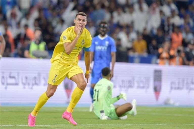 رونالدو في البطولة العربية كريستيانو رونالدو قائد النصر السعودي