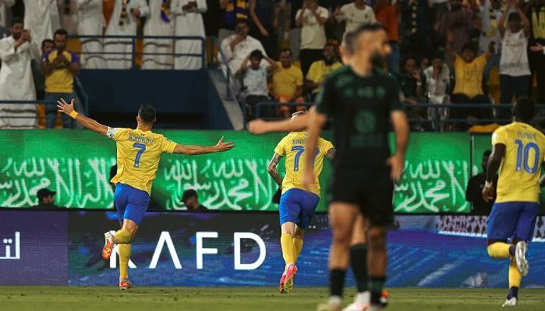 رونالدو يتفوق على الجميع كريستيانو رونالدو قائد النصر السعودي