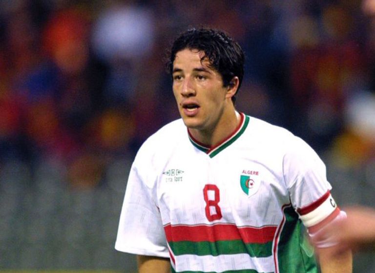 نصر الدين كراوش منتخب الجزائر - صورة أرشيفية