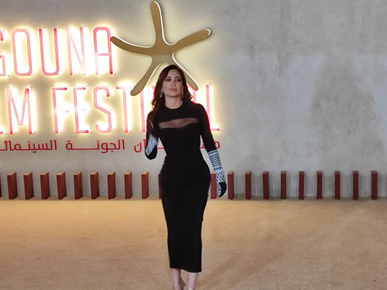 نسرين طافش في مهرجان الجونة السينمائي