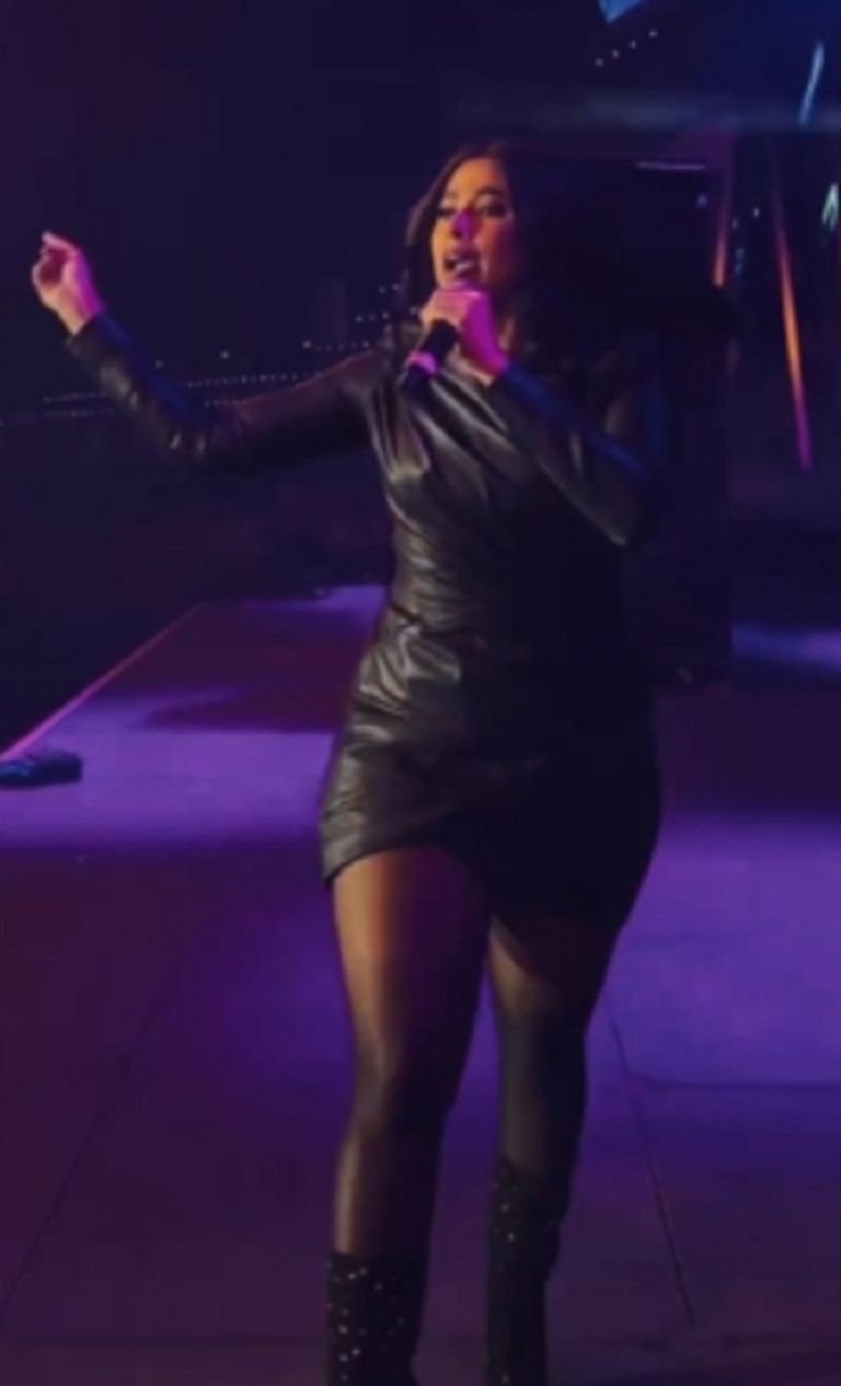 روبي خلال الحفل