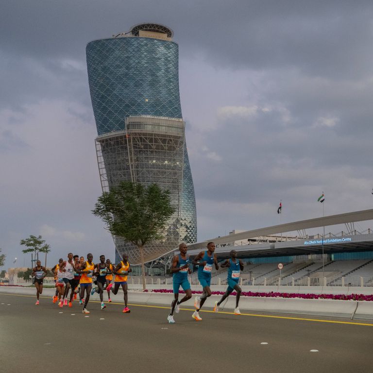 ماراثون أدنوك أبوظبي 2023