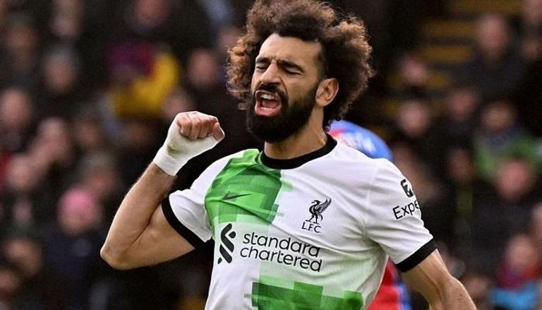 محمد صلاح لاعب ليفربول الإنجليزي