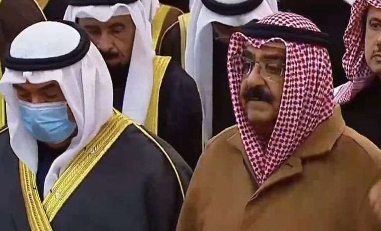ًصلاة الجنازة على الشيخ نواف الأحمد الجابر الصباح أمير الكويت الراحل