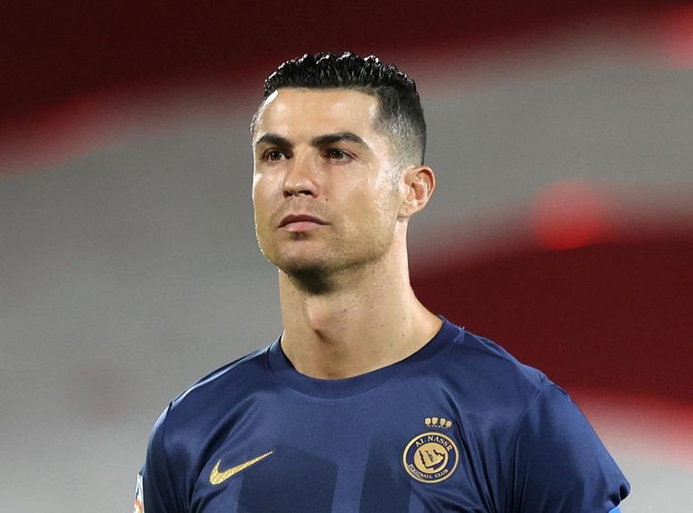 كريستيانو رونالدو نجم النصر السعودي هاري كين نجم بايرن ميونخ الألماني