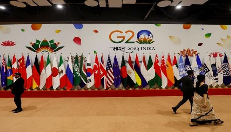 مكان انعقاد قمة مجموعة العشرين في الهند خلال سبتمبر 2023 - رويترز
