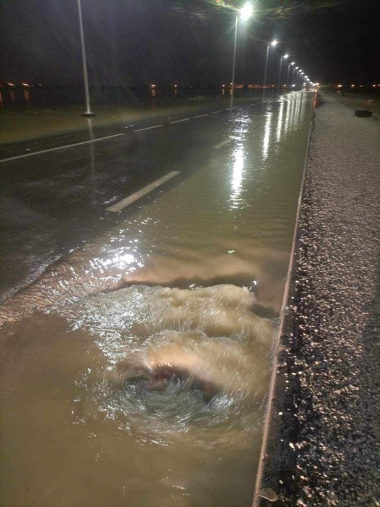 صورة من سيول الأودية في تونس