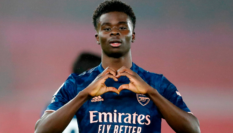 بوكايو ساكا ميكيل أرتيتا مدرب أرسنال