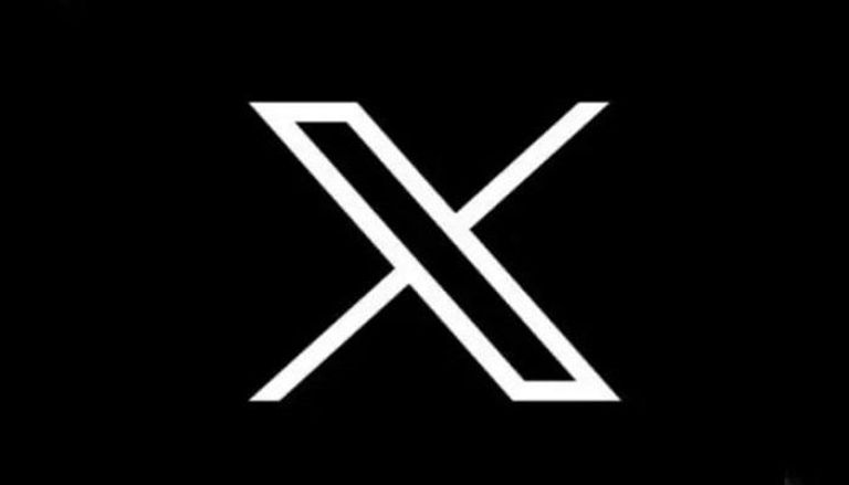 شعار منصة إكس