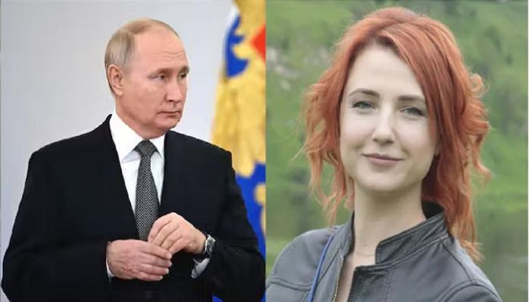 فلاديمير بوتين وإيكاترينا دونتسوفا