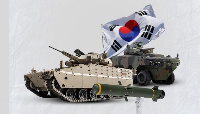 دبابة من صنع كوريا الجنوبية 