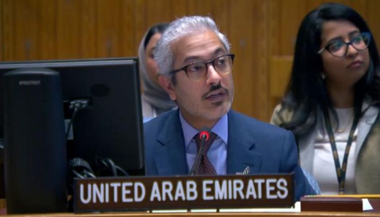 السفير محمد أبوشهاب نائب المندوبة الدائمة لدولة الإمارات بالأمم المتحدة