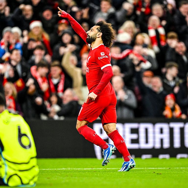 صلاح محمد صلاح أمام أرسنال