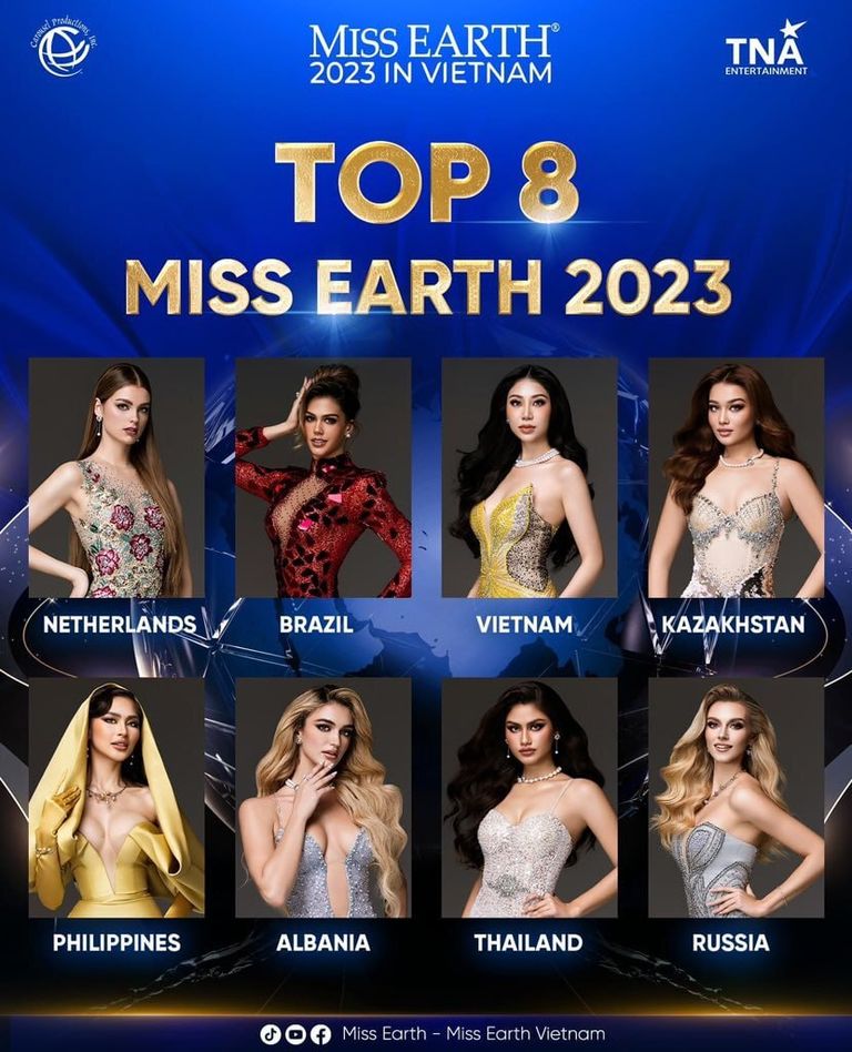 الفائزات في مسابقة ملكة جمال الكون 2023