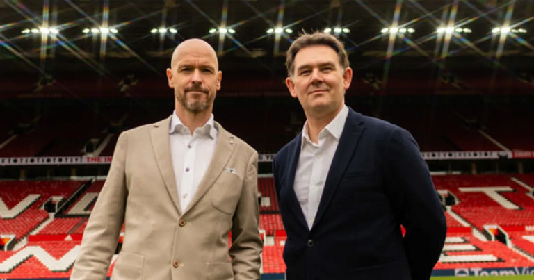 إريك تين هاغ وبيتر مورتو