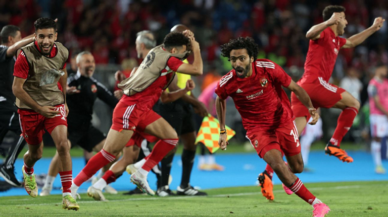 فرحة الأهلي بلقب دوري أبطال أفريقيا الأهلي في كأس العالم للأندية 2023