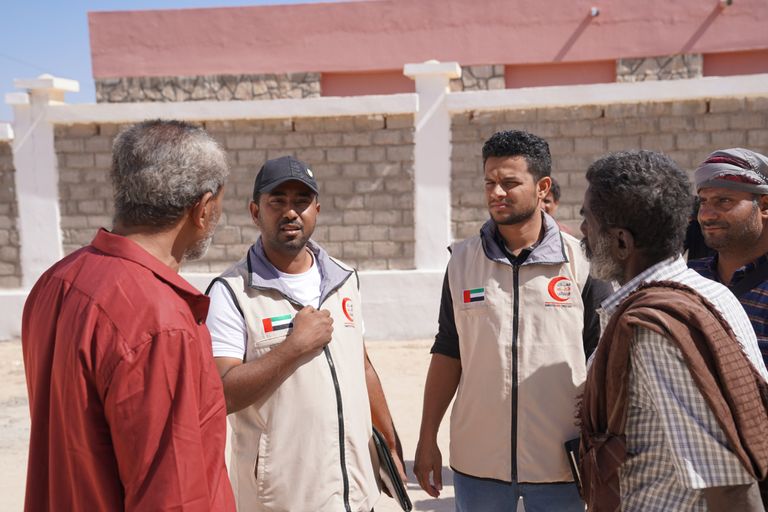 المساعدات الإماراتية لا تتوقف باليمن 