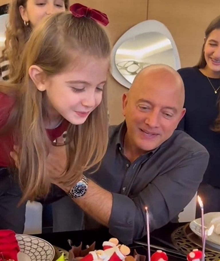 نانسي عجرم تحتفل بعيد ميلاد زوجها