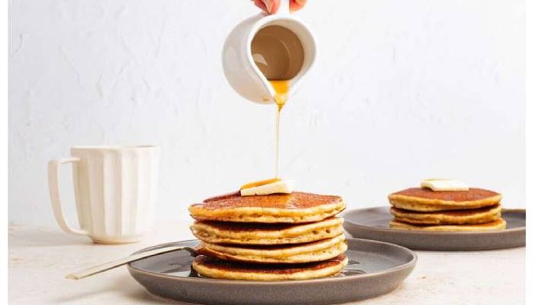 طريقة عمل البان كيك بسهولة البان كيك الأمريكي