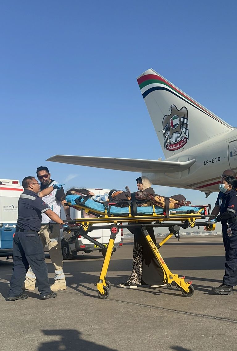 دعم إماراتي متواصل للفلسطينيين في 2023