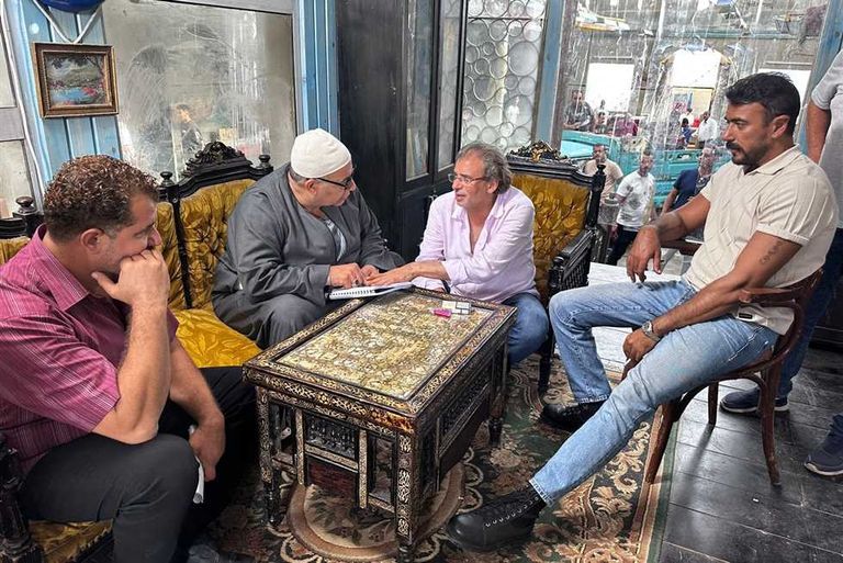 أحمد العوضي في ملصق فيلم "الإسكندراني"