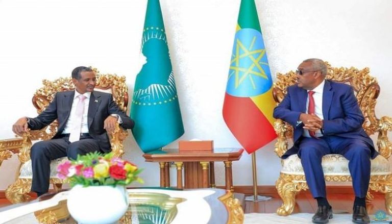 وزير الخارجية الإثيوبي يستقبل حميدتي
