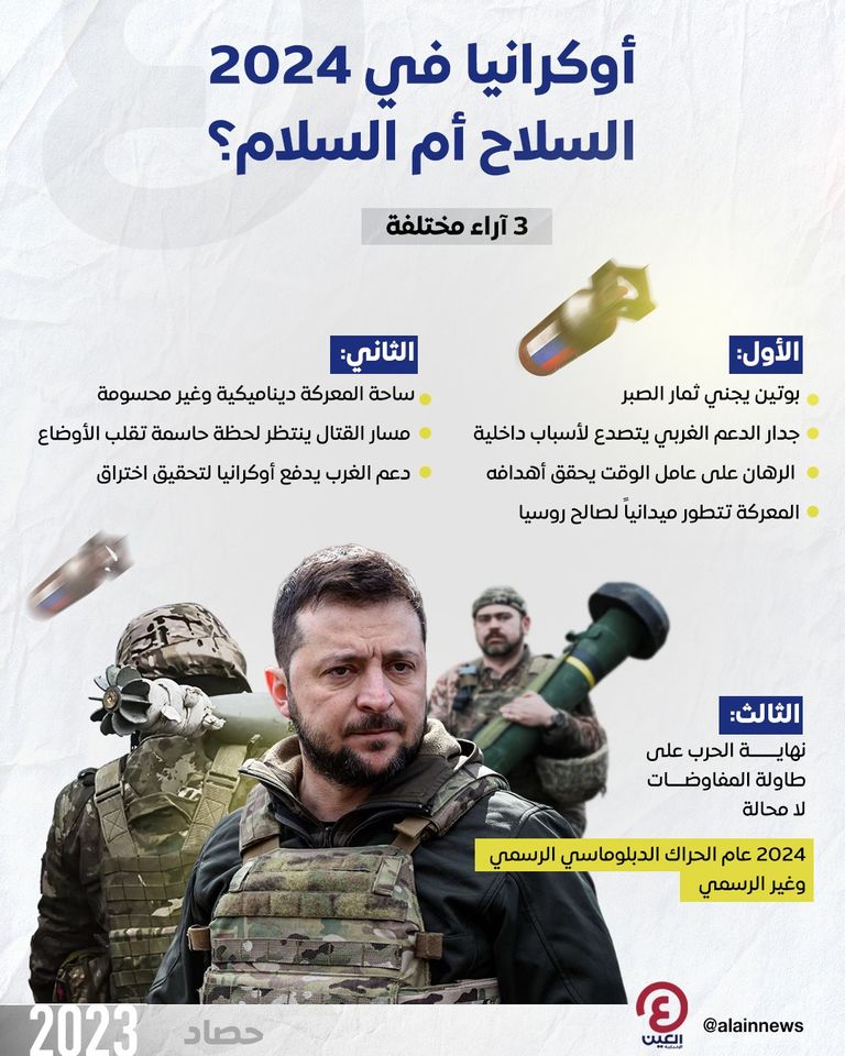 جندي أوكراني في موقع القتال