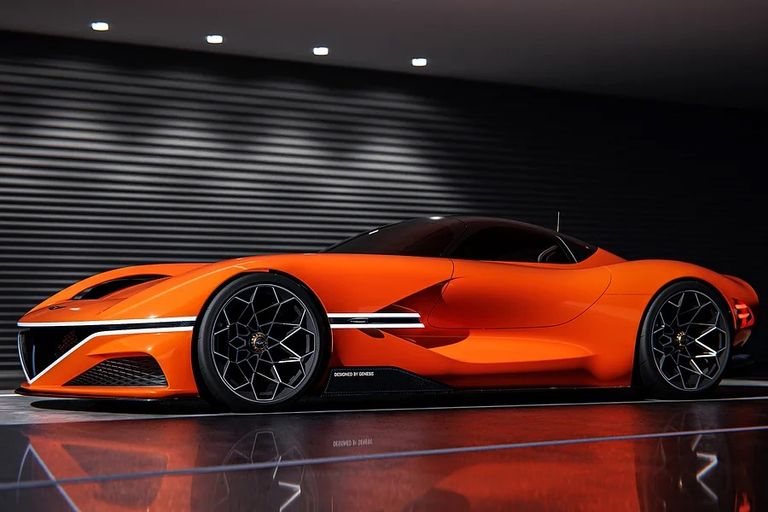Genesis X Gran Berlinetta VGT Concept سيارات المستقبل