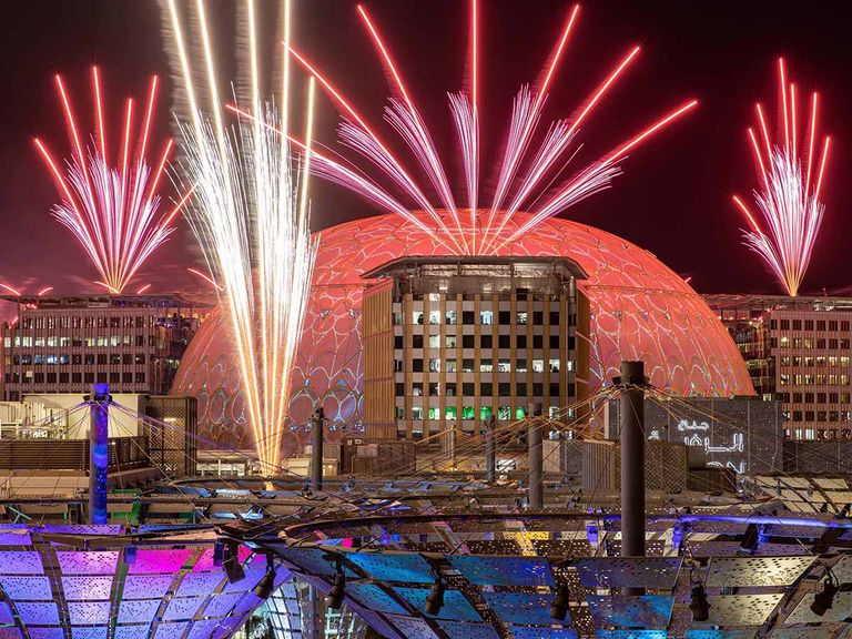 مدينة إكسبو دبي أحد أفضل أماكن لقضاء رأس السنة في الإمارات أفضل أماكن لقضاء رأس السنة في الإمارات 2024
