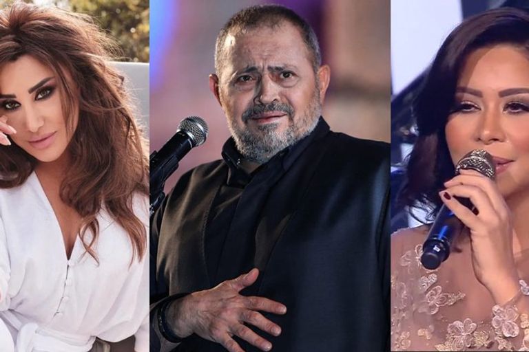 حفل نجوى كرم وشيرين عبد الوهاب وجورج وسوف في فستيفال أرينا أحد حفلات رأس السنة في الإمارات 2024 أفضل أماكن لقضاء رأس السنة في الإمارات 2024