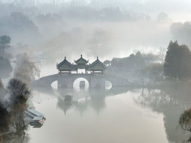 الضباب في الصين