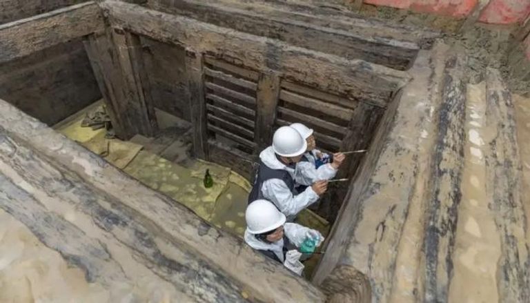 اكتشاف تقويم غامض داخل مقبرة صينية