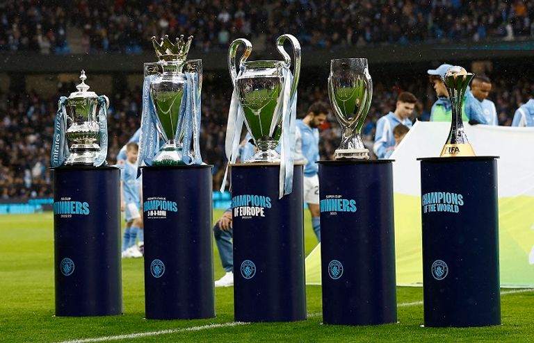 خماسية مانشستر سيتي في ملعب الاتحاد