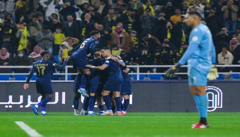 النصر والتعاون في الدوري السعودي